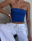 Flirt Alert Tube Top - SHOPLUNAB