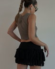 Laced Mini Skirt