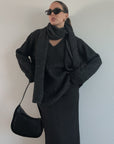 Remy Scarf Knit Jumper by 4th & Reckless