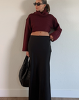 Pour Me Crop Sweater - FINAL SALE