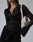 Top Notch Button Down Top - FINAL SALE