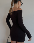 Espresso Shot Dress - FINAL SALE
