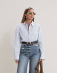 Was His Shirt Button Down Top - FINAL SALE