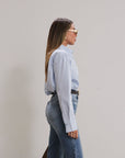 Was His Shirt Button Down Top - FINAL SALE