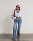 Was His Shirt Button Down Top - FINAL SALE