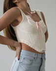 Olina Crochet Top by For Love & Lemons