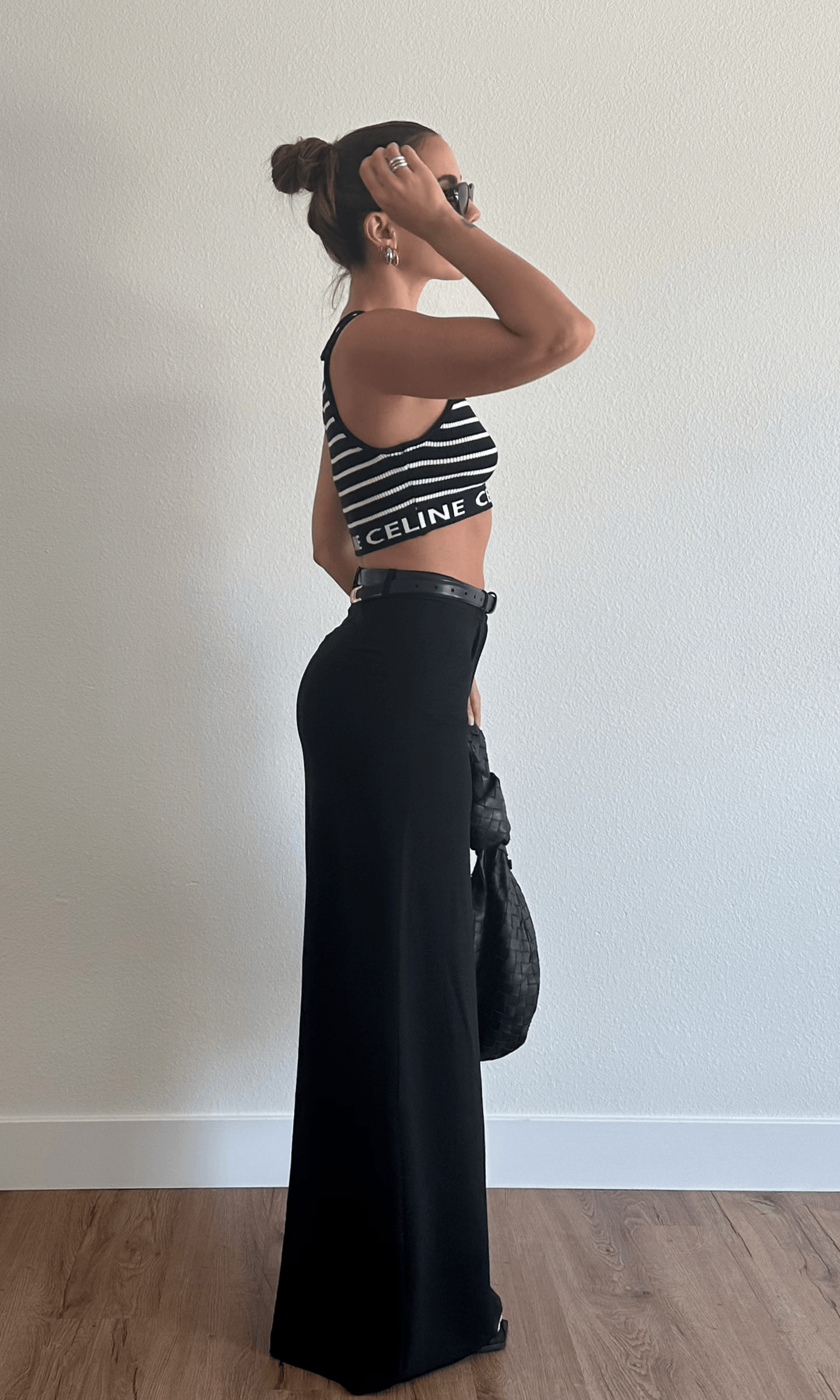 Black Maxi Skirt Floor Length High Waisted Long Skirt Sk-lv 