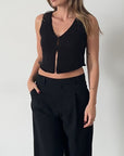I'm Hooked Vest Top - FINAL SALE