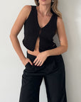 I'm Hooked Vest Top - FINAL SALE