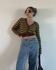 Thrifted Finds Crop Cardigan - FINAL SALE