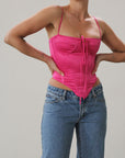 Queen Of Hearts Bustier Top - FINAL SALE