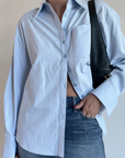Was His Shirt Button Down Top - FINAL SALE