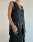 Company Mixer Leather Vest