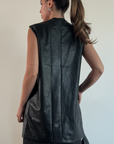 Company Mixer Leather Vest