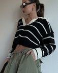 Show Them Off Crop Sweater - FINAL SALE