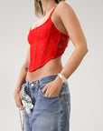 Scarlet Letter Top - FINAL SALE