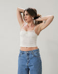 Sleep In Crop Top - FINAL SALE