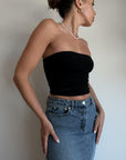 Flirt Alert Tube Top - SHOPLUNAB