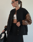 Varsity Jacket by Line & Dot
