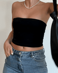 Flirt Alert Tube Top - SHOPLUNAB