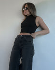 Coming Up Blank Crop Top - FINAL SALE