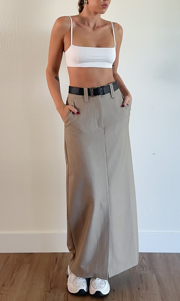 Strictly Business Maxi Skirt - FINAL SALE