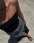 Flirt Alert Tube Top - SHOPLUNAB