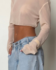 Mesh Sesh Crop Top - FINAL SALE