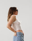Ruffled Edges Crop Top - FINAL SALE