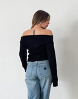 Exposed Crop Sweater - FINAL SALE