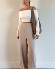 Round Trip Crop Sweater