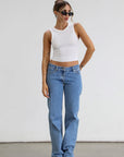 Knit racer back tank top. Lace trim. Lettuce edge hem. Unlined. Basic white tank top. cropped tank. summer shirt.