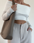 Round Trip Crop Sweater