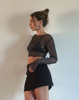 Night Out Crop Top - FINAL SALE