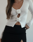 Two Of Hearts Sweater Top - FINAL SALE