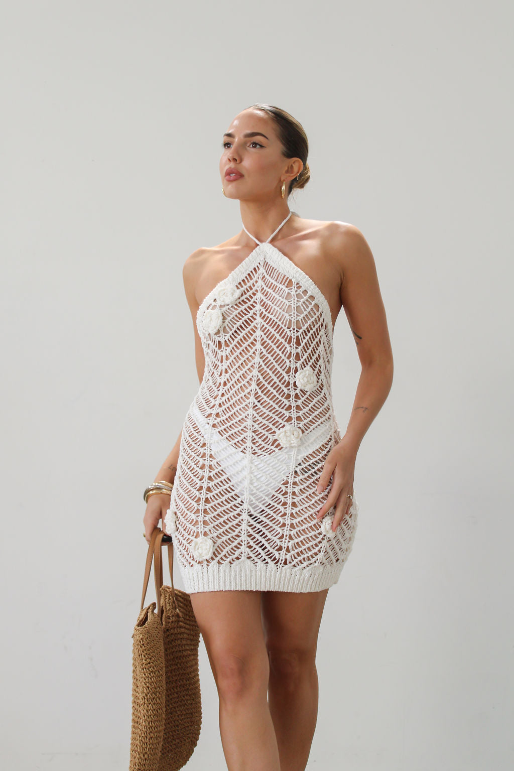 Tiny Petals Dress - FINAL SALE SHOPLUNAB Tiny Petals Dress - FINAL SALE SHOPLUNAB
