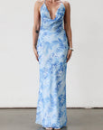 Ocean Waves Maxi Dress