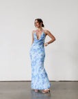 Ocean Waves Maxi Dress