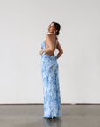 Ocean Waves Maxi Dress