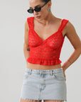 Heart Eyes Crop Top - FINAL SALE