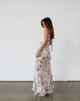 Vintage Floral Maxi Dress