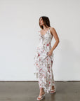 Vintage Floral Maxi Dress