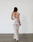 Vintage Floral Maxi Dress