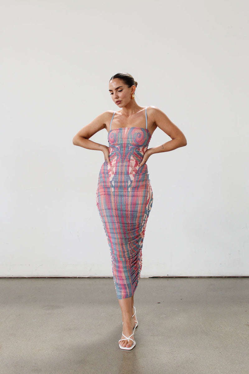 Hazel Midi Dress by AFRM - FINAL SALE – SHOPLUNAB