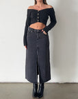 99 Low Maxi Skirt Chloe by Abrand Jeans - FINAL SALE