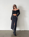 I See You Crop Cardigan - FINAL SALE