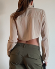 Like A Boss Crop Shirt - FINAL SALE