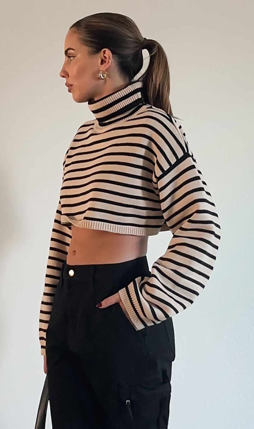 My Girl Crop Sweater - FINAL SALE