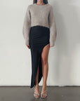Higher The Slit Maxi Skirt - FINAL SALE