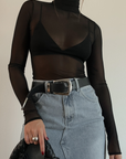 She's A Sheer Thing Top